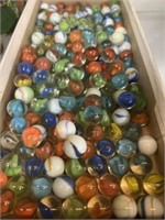 Glass and Agate Swirl Marbles