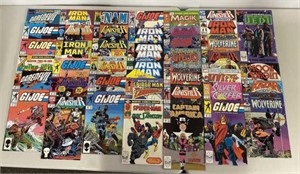Group 40+ Marvel comic books - Wolverine,