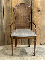 WOODEN CHAIR WITH CUSHION