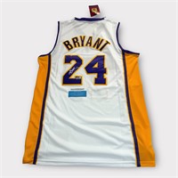 Kobe Bryant Signed White Lakers Finals Jersey +COA