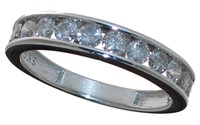 Channel Set 1.00 ct Diamond Band