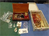 Jewelry Box w/Jewelry
