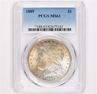 1889 Morgan Dollar PCGS MS63