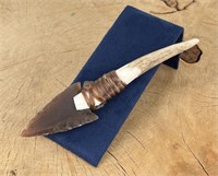 Bo Earls Handmade Horn Handle Knife