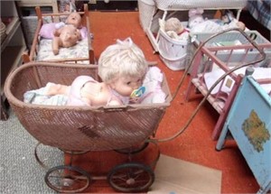 strollers with dolls