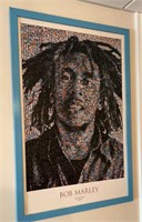 Bob Marley Photomosaic By Robert Silvers