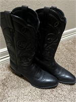 Ariat Black Leather Boots