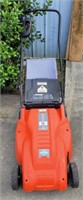 PELIGROELECTRIC PUSH MOWER  [OUT FRONT]