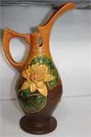 Roseville Pottery Pitcher, Has Been Repaired See