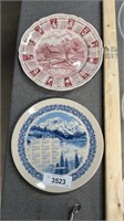 Decorative calendar plates