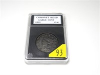 1819 U.S. large cent, G-6
