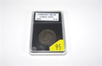 1821 U.S. large cent, G-4