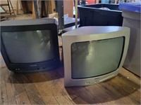 VTG Samsung & RCA 13" Televisions