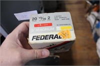 FEDERAL 20 GA SHELLS