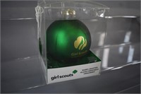 Girl Scout Ornament glass