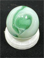 Alley shimmering spruce w/ Aventurine mint 5/8”