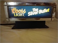 Coors Light Cash Register Top Light up Display