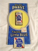 Pabst Blue Ribbon Can Advertising Sign