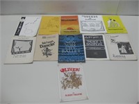 Assorted Vtg Music Pamphlets