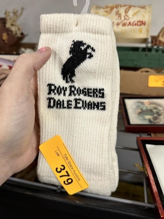 ROY ROGERS DALE EVANS SOCKS UNUSED