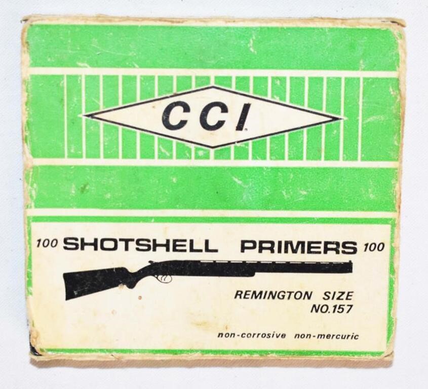 58 CCI REMINGTON SIZE #157 SHOTSHELL PRIMERS