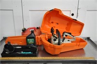 Stihl chainsaw and accessories, tested
