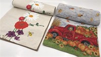 Set Of 2 Table Runners;fall And Spring