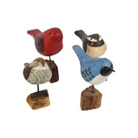 The Painted Bird Collection Song Birds on Bases