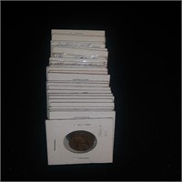 Lot of (32) US Cents Lincoln, Indians and errors