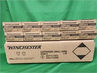 Ammo Winchester 9mm Luger 115 grain.   Full metal