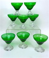 Vintage Green Burple Sherbets 1940s & 50s