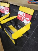 MD Themed Poly Adirondack Chair