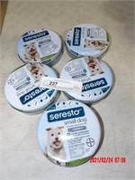 5 SERESTO SMALL DOG COLLAR EXPIRED 01/2017 -AS IS