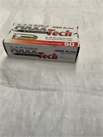 Maxx Tech .380 Auto 95gr FMJ 50rnd