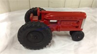 Hubley JR red toy tractor
