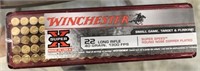 WINCHESTER 22LR 40 GR 100 RDS