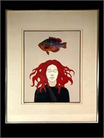 "Homage", A. Fruhan Framed Print