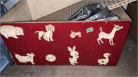 Vintage toy box missing top