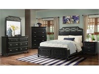 Elements Mystic Bay Queen 5 pc Storage Bedroom Set