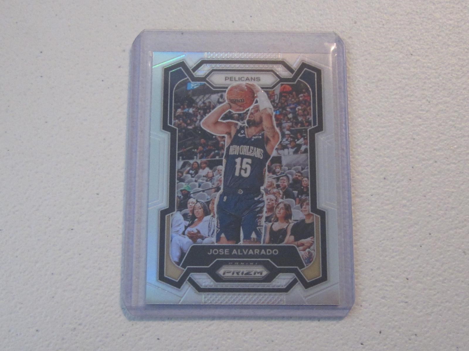 2023-24 PANINI PRIZM JOSE ALVARADO SILVER