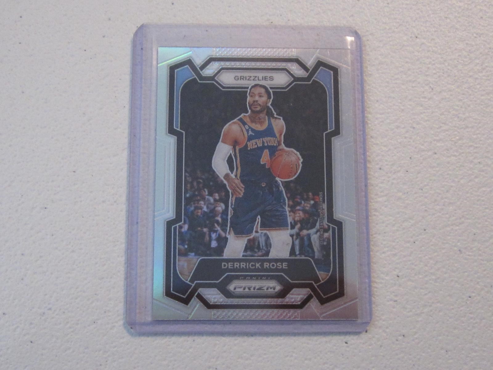 2023-24 PANINI PRIZM DERRICK ROSE SILVER