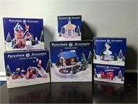 Collection Christmas Village 'Porcelain Accesory'
