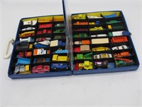 1960'S MATCHBOX 48 CAR CASE WITH 48 VINTAGE CARS