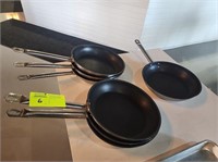 11" SS FRYING PANS