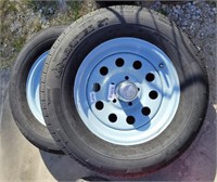 PAIR RANIER ST TIRES ST 205/75 R15  [OUT FRONT]