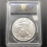 2018 W PCGS MS70 SILVER EAGLE