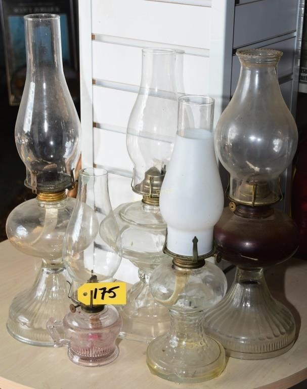 Five Oil Lamps
