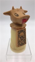 Vintage Whirley Cow Creamer Plastic