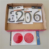 House Numbers & Reflectors