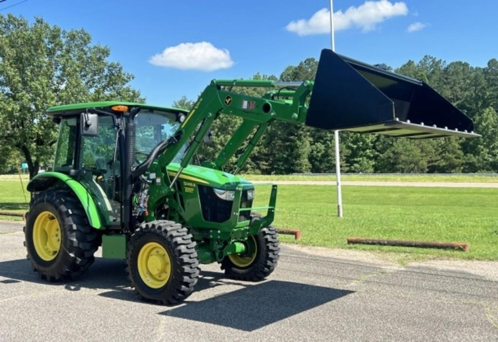 2021 John Deere 5065E Diesel Cab Tractor, 73 Hrs.